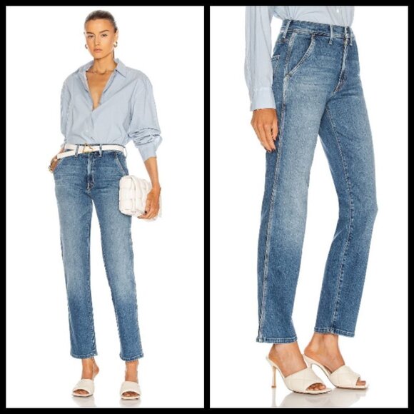 💕MOTHER💕 High Waisted Utility Jeans ~ So Long - Picture 1 of 16